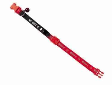 78070-01 NOBBY Address Cat collar "My Boss is" red -  - PetsOffice