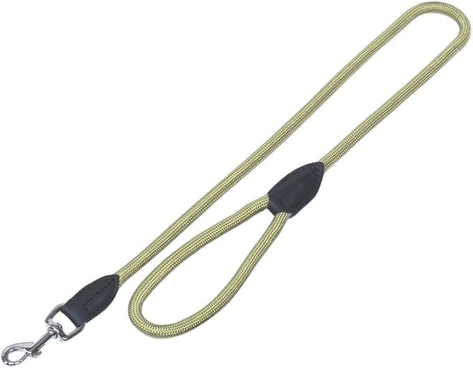 78185-79 NOBBY Leash "FUN ROYAL" olive green l: 120 cm; w: 9 mm -  - PetsOffice