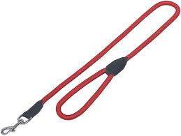 78186-01 NOBBY Leash "FUN ROYAL" red l: 120 cm; w: 13 mm -  - PetsOffice