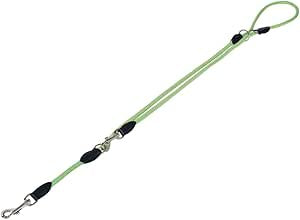 78188-39 NOBBY Training leash "FUN ROYAL" neo green l: 200 cm; w: 13 mm -  - PetsOffice
