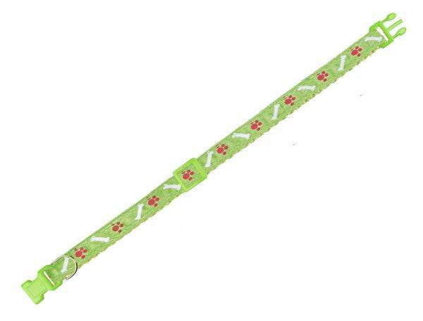 78500-35 NOBBY Collar "Mini" light green l: 13-20 cm; w: 10 mm -  - PetsOffice