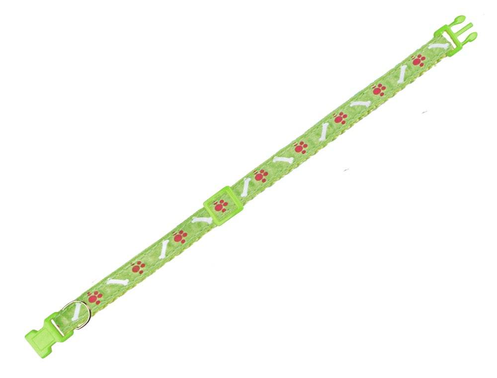 78501-35 NOBBY Collar "Mini" light green l: 20-35 cm; w: 10 mm -  - PetsOffice