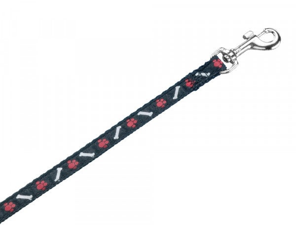 78502-05 NOBBY Leash "Mini" black l: 120cm; w: 10mm