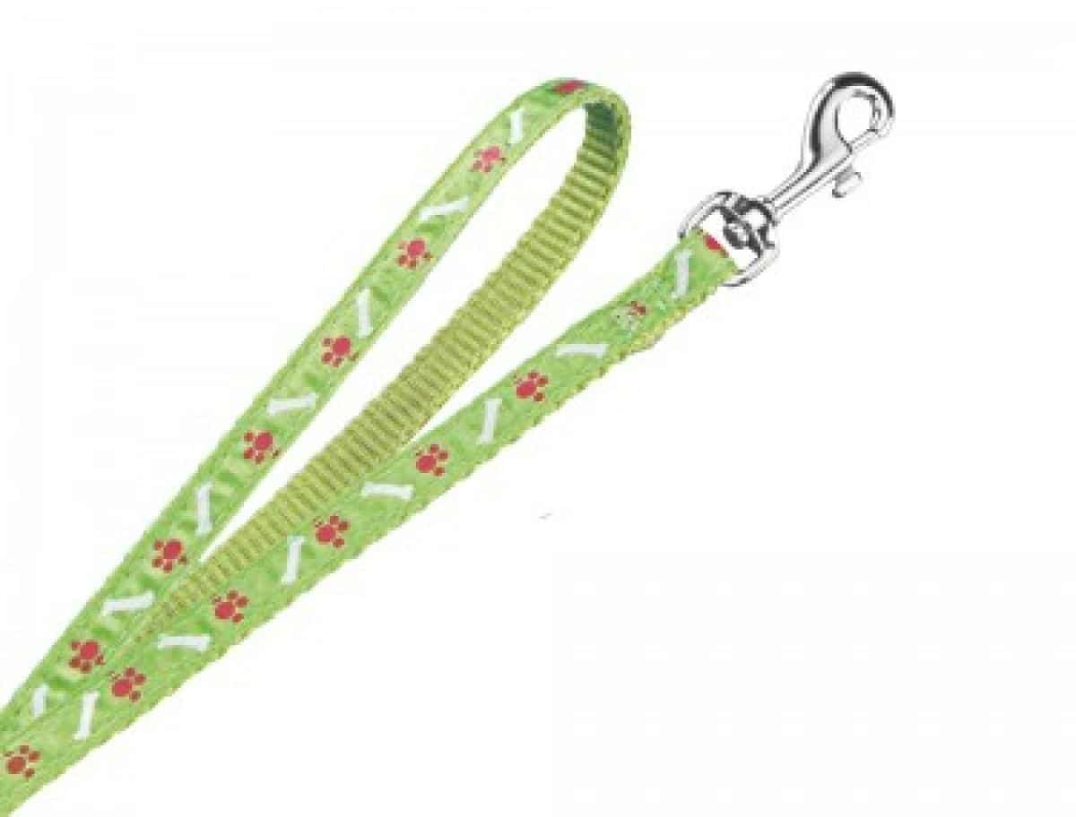 78502-35 NOBBY Leash "Mini" light green l: 120 cm; w: 10 mm -  - PetsOffice