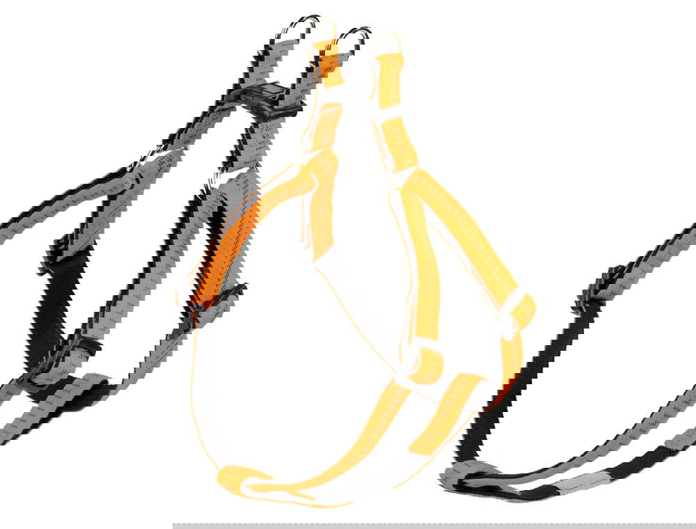 78506-04 NOBBY Harness "Soft Grip" orange chest: 30-40 cm; w: 10 mm -  - PetsOffice