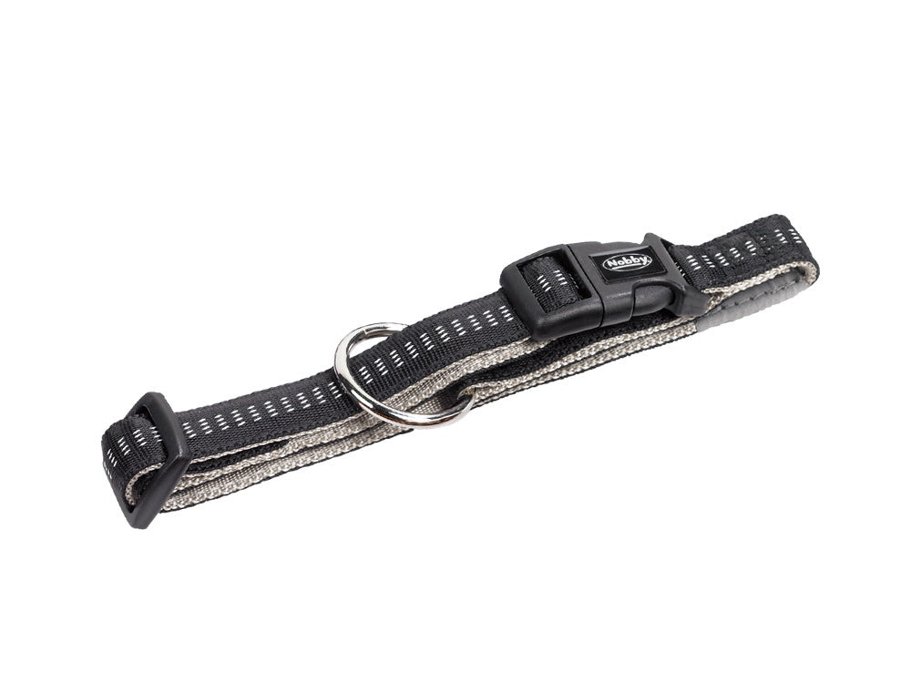 78510-05 NOBBY Collar "Soft Grip" black l: 25/35 cm; w: 15 mm -  - PetsOffice