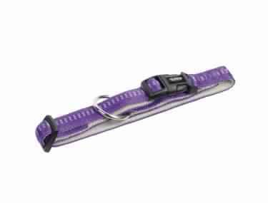 78510-38 NOBBY Collar "Soft Grip" purple l: 25-35 cm; w: 15 mm -  - PetsOffice