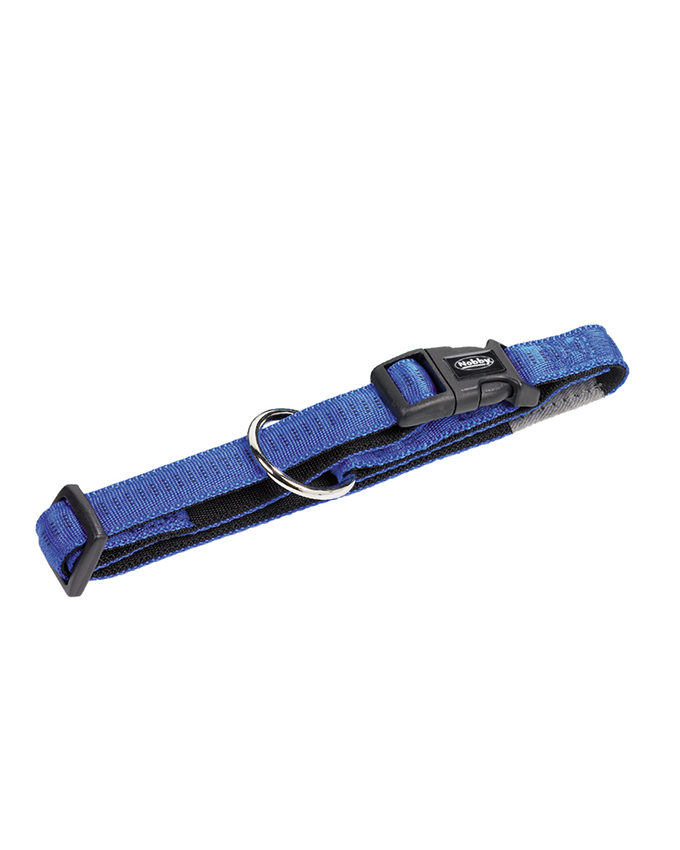 78512-06 NOBBY Collar "Soft Grip" blue l: 40/55 cm; w: 25 mm -  - PetsOffice