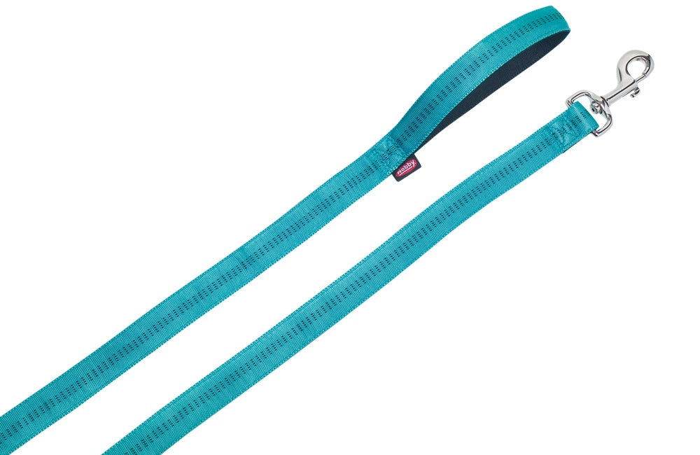 78514-34 NOBBY Leash "Soft Grip" turquoise l: 120 cm; w: 15 mm -  - PetsOffice