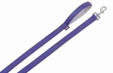 78514-38 NOBBY Leash "Soft Grip" purple l: 120 cm; w: 15 mm -  - PetsOffice