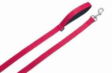 78516-01 NOBBY Leash "Soft Grip" red l: 120 cm; w: 25 mm -  - PetsOffice