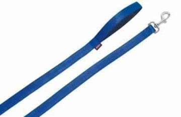 78516-06 NOBBY Leash "Soft Grip" blue l: 120 cm; w: 25 mm -  - PetsOffice