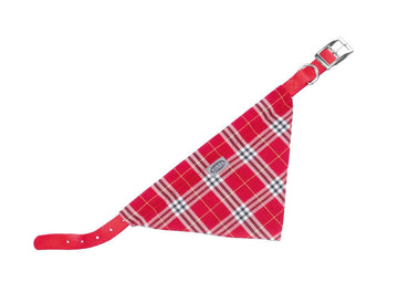 78550-01 NOBBY Collar with scarf red l: 35 cm; w: 10 mm -  - PetsOffice