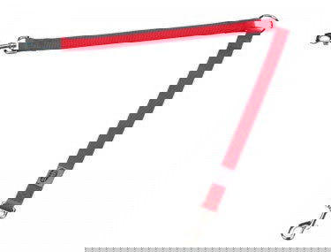 78570-01 NOBBY Splitter Belt "Classic" red l: 2 x 30 cm; w: 10 mm -  - PetsOffice