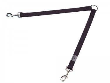 78572-05 NOBBY Splitter Belt "Classic" black l: 2 x 45 cm; w: 25 mm -  - PetsOffice