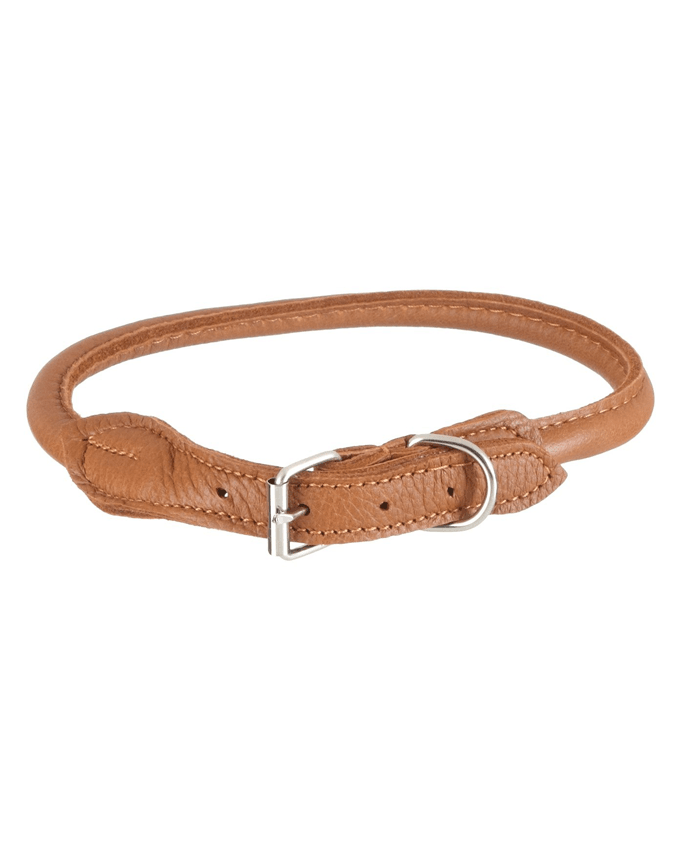 78772-23 NOBBY Collar elk leather -  - PetsOffice
