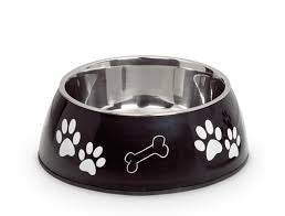 79076-06 NOBBY Bowl "DIVA DINER" black 14 cm 0,2 ltr -  - PetsOffice