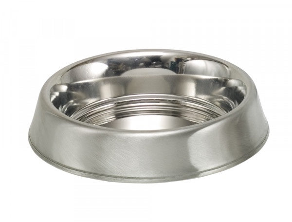 79084 NOBBY  Stainless steel bowl NORDIC, anti slip  21cm 0,95 ltr -  - PetsOffice