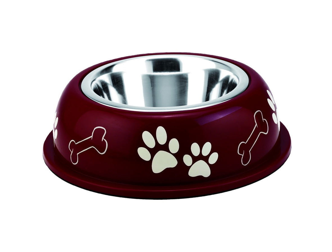 79097-01 NOBBY Bowl "NICE DINER" Red 19 cm 0.35 L -  - PetsOffice