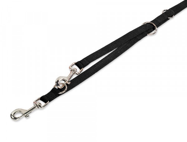 79102-05 NOBBY Training leash "Classic" black l: 200 cm; w: 10 mm -  - PetsOffice