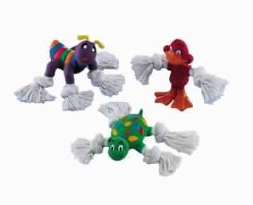 79425 NOBBY Latex toys with rope 12 - 14 cm -  - PetsOffice