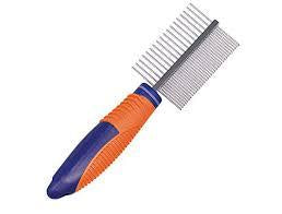 79479 NOBBY Comfort Line double sided comb gross & fine; 18 and 35 teeth -  - PetsOffice
