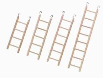 31556 NOBBY Wood ladder 6 steps; 26 x 7 cm