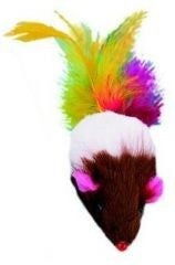 80111 NOBBY Plush mouse short hair -  - PetsOffice