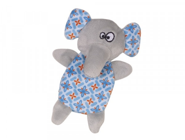 80248 NOBBY Plush elephant with catip blue 14cm