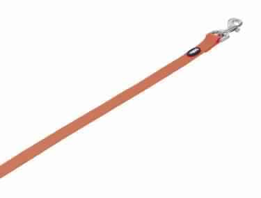 80565-04 NOBBY Leash "Cover" neon orange L: 120 cm; W: 20 mm -  - PetsOffice