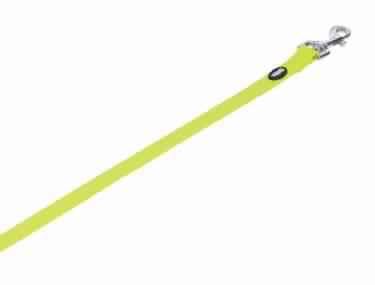 80565-24 NOBBY Leash "Cover" neon yellow L: 120 cm; W: 20 mm -  - PetsOffice