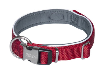 80631-01 NOBBY Collar "Classic Preno Royal" red L: 45-55 cm; W: 25/35 mm -  - PetsOffice
