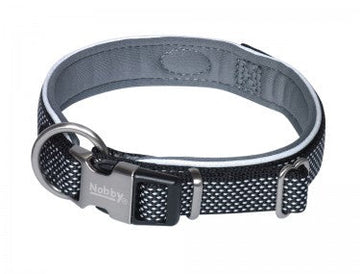 80632-05 NOBBY Collar "Classic Preno Royal" black L: 54-65 cm; W: 25/35 mm -  - PetsOffice