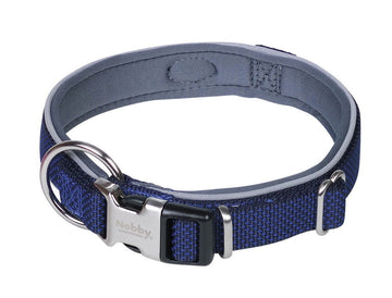 80632-07 NOBBY Collar "Classic Preno Royal" navy L: 54-65 cm; W: 25/35 mm -  - PetsOffice