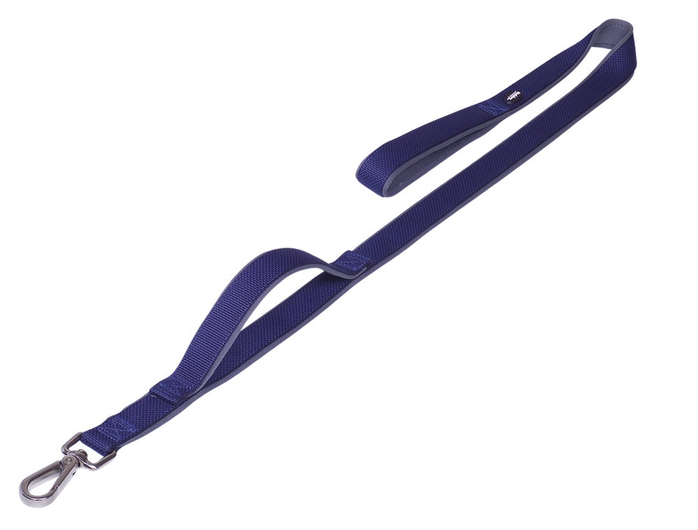 80635-07 NOBBY Leash "Classic Preno Royal" navy L: 120 cm; W: 25/35 mm -  - PetsOffice