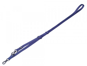 80678-06 NOBBY Training leash "Classic Comfort" blue L: 200 cm; W: 20 mm