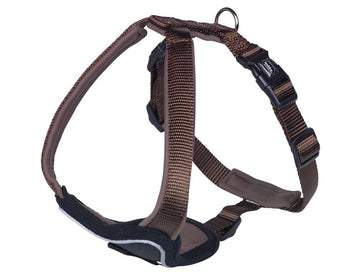 80735-23 NOBBY Comfort Harness "Classic Preno" brown/brown L: 75-90 cm; W: 35 mm