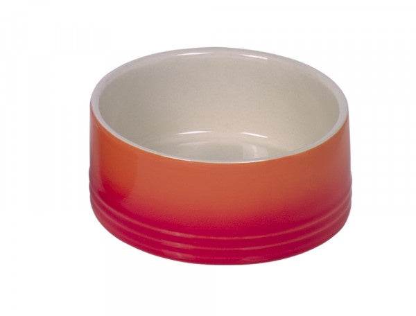 82313 NOBBY Ceramic bowl "Gradient" orange Ø 15 x 6 cm, 0,55 l