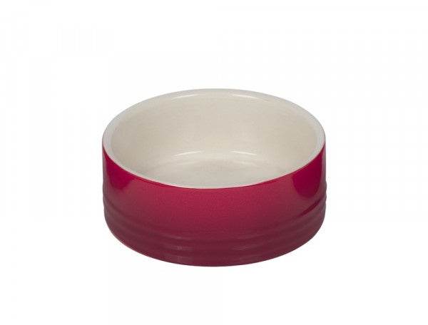 82315 NOBBY Ceramic bowl "Gradient" red Ø 12 x 4,5 cm, 0,25 l