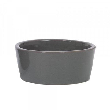 82413 NOBBY Ceramic bowl "Hermos" dark grey Ø 18,0 x 6,5 cm, 0,65 l