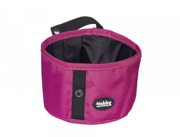 88709 NOBBY Travelling bowl "RIO" raspberry Ø 12,5 x 7 cm, 0,5 l