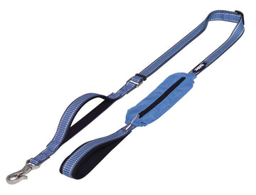 88721-32 NOBBY Leash "Kalea" light blue l: 140-180 cm, w: 20/25 mm
