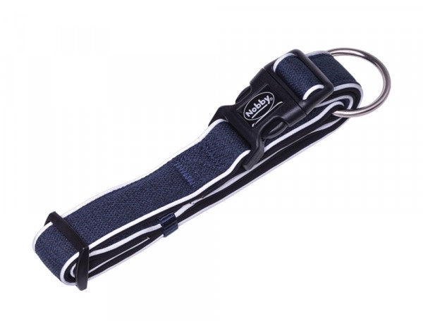 88724-07 NOBBY Collar "Cayo" navy l: 30-45 cm, w: 20/25 mm