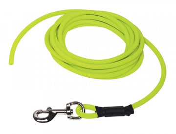88759-24 NOBBY Tracking leash "Cover" round neon yellow l: 5 m, Ø 8 mm