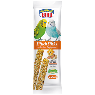 Perfecto Bird Sittich-Sticks Honig/Nuss