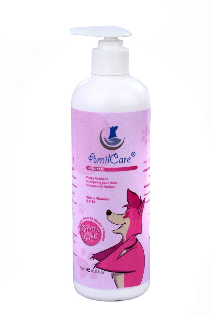 Amil Care Pretty Pink Puppy Shampoo 500ml -  - PetsOffice
