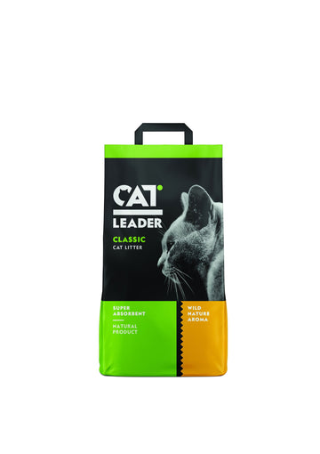 CAT LEADER Non-Clumping cat litter WILD NATURE aroma 5Kg -  - PetsOffice