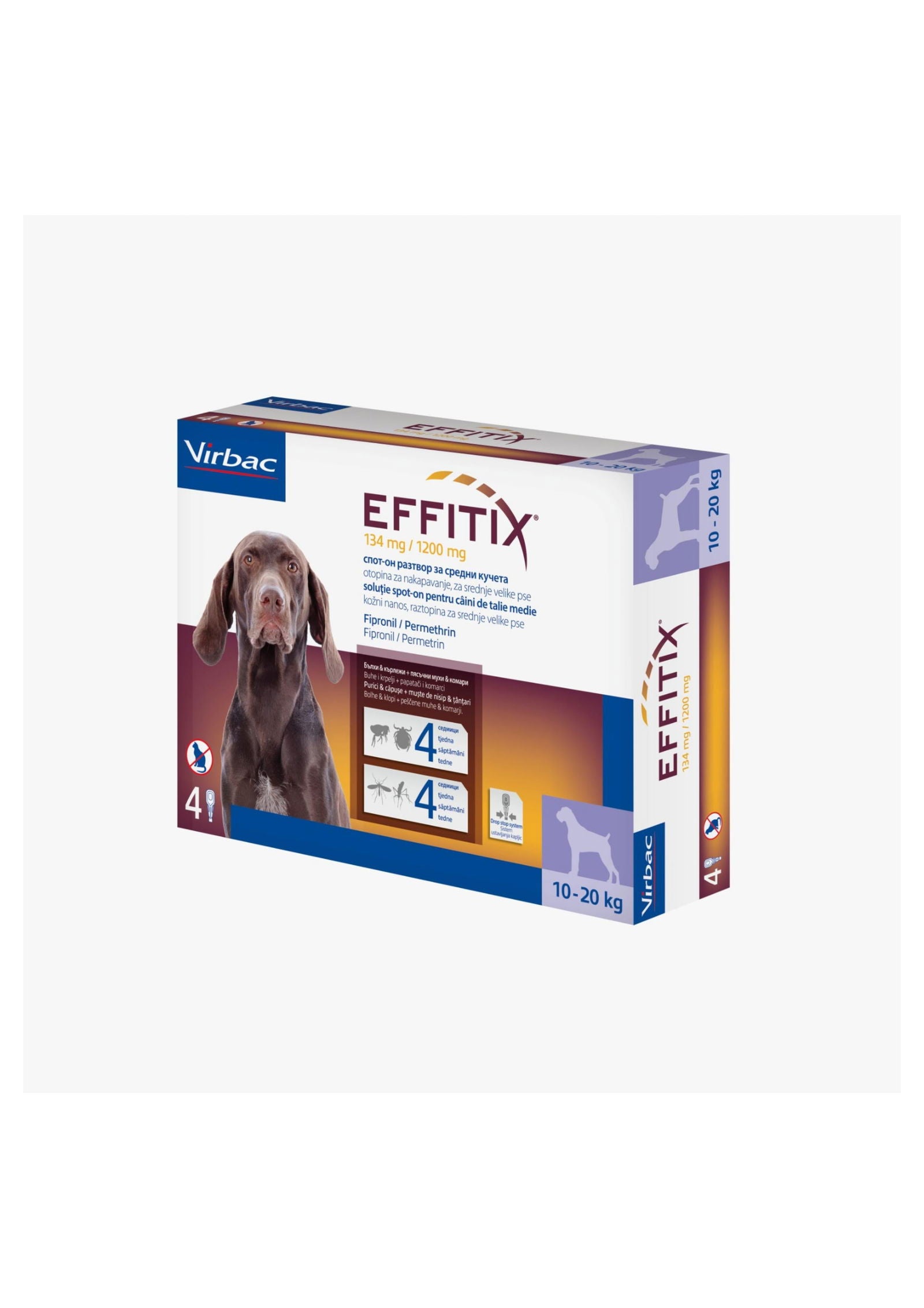 Effitix Spot On Dog Size 10-20kg (1Dose) -  - PetsOffice