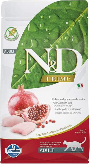 Farmina N&D Chicken&Pomegranate Adult Cat Dry Food 1.5kg