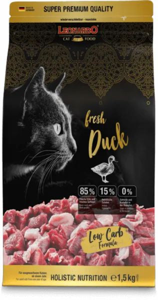 Leonardo Fresh Duck Cat Dry Food 1.5kg